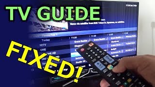 TV Guide EPG Fixed [upl. by Alie160]