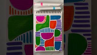 Doodle art brushpen art artshorts shorts [upl. by Ednutabab]