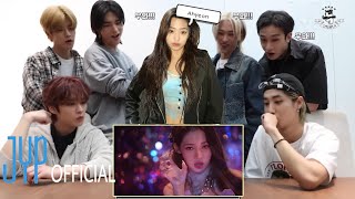 Stray Kids Reaction BABYMONSTER  “Batter Up” MV STRAY KIDS [upl. by Desdemona671]