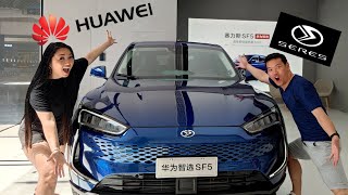 Huawei SERES SF5 Electric Car Review English [upl. by Aileda]