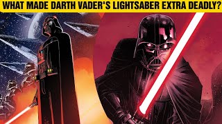 What Made Darth Vaders Lightsaber Extra Deadly shorts [upl. by Noryahs]