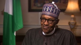 Amanpour interviews Nigerian President Buhari [upl. by Aniahs311]