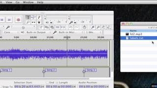 Create Cue Sheet from MP3 Free on Mac [upl. by Iznekcam597]