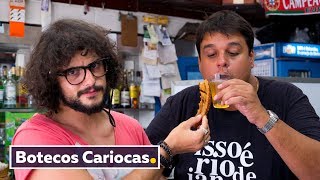 AS COMIDAS DOS BOTECOS CARIOCAS  VIAGEM RIO DE JANEIRO  Mohamad Hindi [upl. by Nicholson]