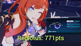 HI3 EX abyssquotD486quotRedlotus VS Opaque Shadow Resonance  771pts [upl. by Nowed]