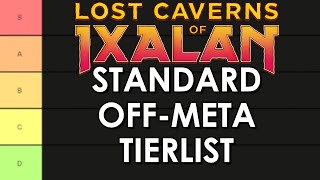 LCI Standard OffMeta Deck Tierlist  Magic the Gathering [upl. by Ettenawtna325]