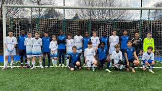 AJ Auxerre  Ris Orangis  U12 11 Première mitemps 17 février 2024 Score final 12 [upl. by Nivel]