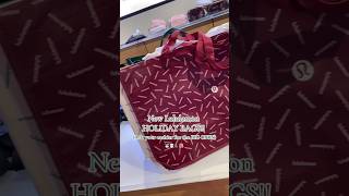 Lululemon holiday bags ☃️🎄🛍️ lululemon holidaybags lululemoncreator bags shoppingbag [upl. by Sula]