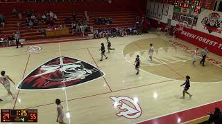 Green Forest High vs Elkins High School Boys Varsity Basketball [upl. by Rabbi21]