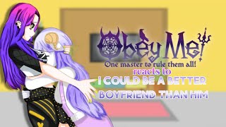 Obey Me reacts replaced au Obey me x FMC  12  Gacha Club  sgemenneihs [upl. by Meave]