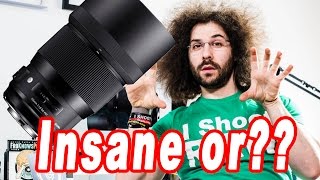 SIGMA Prices Its 135mm F18 Art Lens at WHAT Insane or Justified [upl. by Ohcirej]