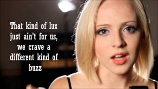 quotLorde  Royals cover Megan Nicole and Madilyn Baileyquot Lyrics [upl. by Sewole347]