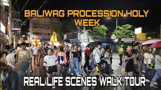 Holy Wednesday Procession 2024Holy Week Baliwag City Bulacan travel PHILIPPINES🇵🇭 4KHD [upl. by Yram]