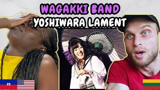 REACTION TO Wagakki Band 和楽器バンド  Yoshiwara Lament 吉原ラメント Live Dai Shinnenkai 2020 [upl. by Ahsiemat]