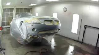 Painting BMW  Professional Auto Body Shop  Collision Repair [upl. by Atnod395]