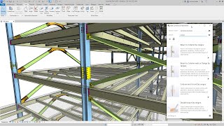 Revit 2023 Librarybased connections design automation [upl. by Aleuqahs]