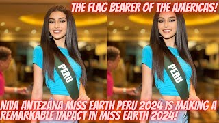 NIVA ANTEZANA MISS EARTH PERU 2024 IS MAKING A REMARKABLE IMPACT IN THE MISS EARTH 2024 COMPETITION [upl. by Wittie326]