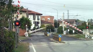 San Benigno Canavese I Passaggio a Livello  Level crossing [upl. by Yerak342]