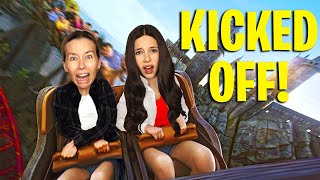 WE GOT KICKED OFF THE RIDE [upl. by Yeliac]