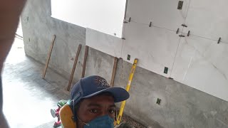 Vista 01 Cozinha revestimento 90x90 biancogres 😱⏳JF construções oficial está ao vivo [upl. by York]