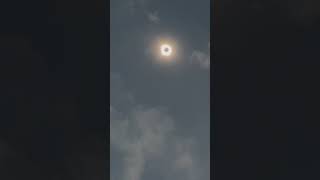 Full eclipse Mexia Texas [upl. by Rehpretsirhc]