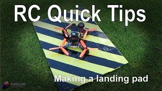 RC Quick Tips Making a simple cheap multirotor landing pad [upl. by Rebeca]