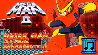 Mega Man 2 Quick Man Stage Arranged V2 [upl. by Augusto121]