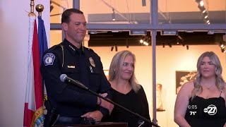 Tallahassee Community College swears in new police chief [upl. by Glialentn]