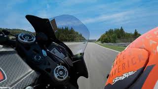 MOTOGP 24 MAVERICK VINALES APRILIA ONBOARD AUSTRIAN GP 2024 [upl. by Zorana]