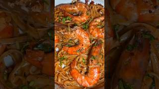 day 620 min meals  spicy buttered prawns pasta [upl. by Ynnhoj937]