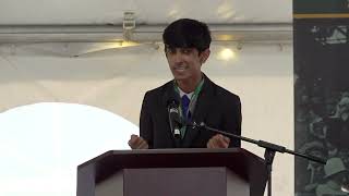 2023 Coolidge Cup Declamation Finalist Round  Daud Malik [upl. by Zebe]