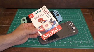 How to Install a MicroSD Card in Your Nintendo Switch or Switch Lite [upl. by Aiynat]