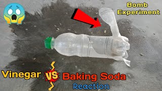 How to Properly Make a Vinegar and Baking Soda Bomb  CRAZY BAKING SODA AND VINEGAR BOMB EXPERIMENTS [upl. by Aeniah]