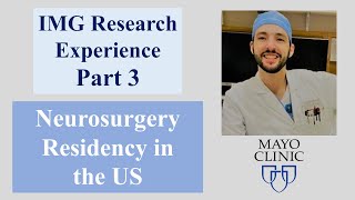 Research Tips to Match Into NEUROSURGERY Residency in the US [upl. by Nerita]