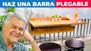 Cómo hacer una barra plegable para terrazas [upl. by Egor]