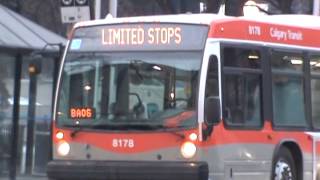 Calgary Transit 2014 Downtown [upl. by Enyawad]