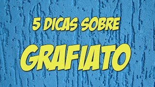 5 Dicas Sobre Grafiato  iniciante [upl. by Aneez]