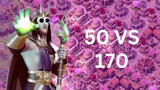 Level 50 vs Aphrodite 170  Gods of Olympus [upl. by Mctyre]