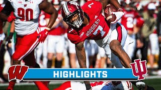 Wisconsin at Indiana  Highlights  Big Ten Football  Nov 4 2023 [upl. by Adnahcal]