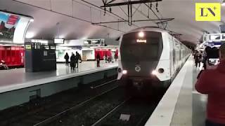 El futurístico simulador que usan para entrenar conductores en el Metro de París [upl. by Tarsus848]