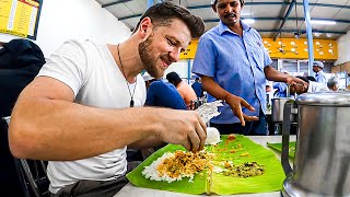 First Time Trying South Indian Thali 🇮🇳 [upl. by Herschel]