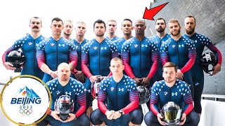 Team USA Shares Thoughts on Beijing Olympics  Adrian Adams  USA Bobsled [upl. by Neellok88]