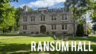 Kenyon College Virtual Tour Ransom Hall [upl. by Allerus687]