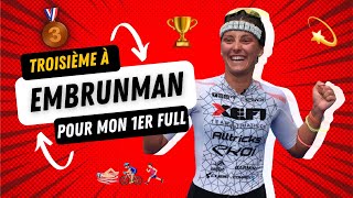 EMBRUNMAN 2023  Troisième pour mon premier full  Julie IEMMOLO  Pro Triathlete [upl. by Atihana]