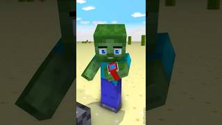 Zombie Becomes Herobrine in Thors Hammer Challenge ⚡⌚ Transform Watch [upl. by Skees]