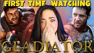 Im Watching GLADIATOR for the First Time EVER ⚔️ [upl. by Anita]