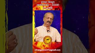 Kadagam  Rahu Ketu Peyarchi 2023  கடகம் ராகு கேது பெயர்ச்சி பலன் 2023  Srirangam Ravi shorts [upl. by Ogait409]