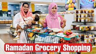 🌙 Ramadan Grocery Shopping 🛒😍  Mashura  Basheer Bashi  Suhana [upl. by Boyce]