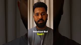 Is Rohit Sad 😒 MI Retention 2025 ytshorts shortsfeed mumbaiindians ipl2025 [upl. by Kenrick]