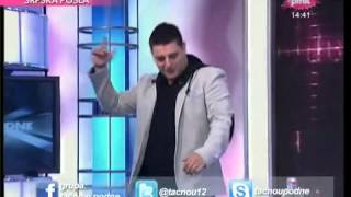 Darko Lazic  Godinu dana 300 kafana  Tacno u podne  Tv Pink 2012 [upl. by Dibb588]